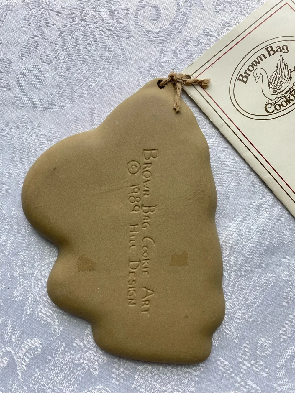 Vtg Brown Bag Cookie Art Hill Design Lot 6 Santa Heart Rocking Horse Molds